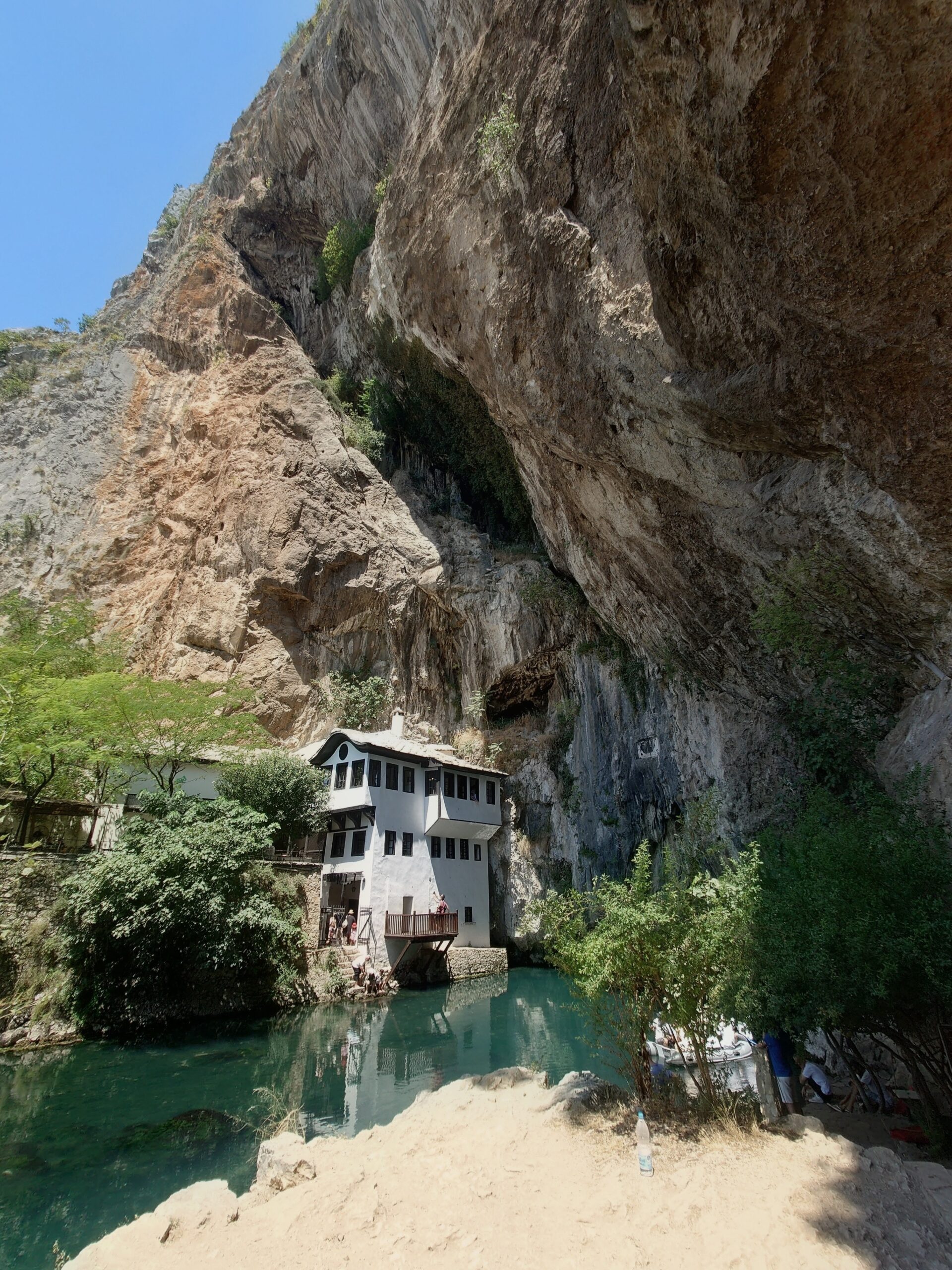 Blagaj Tekija ved Buna-kilden