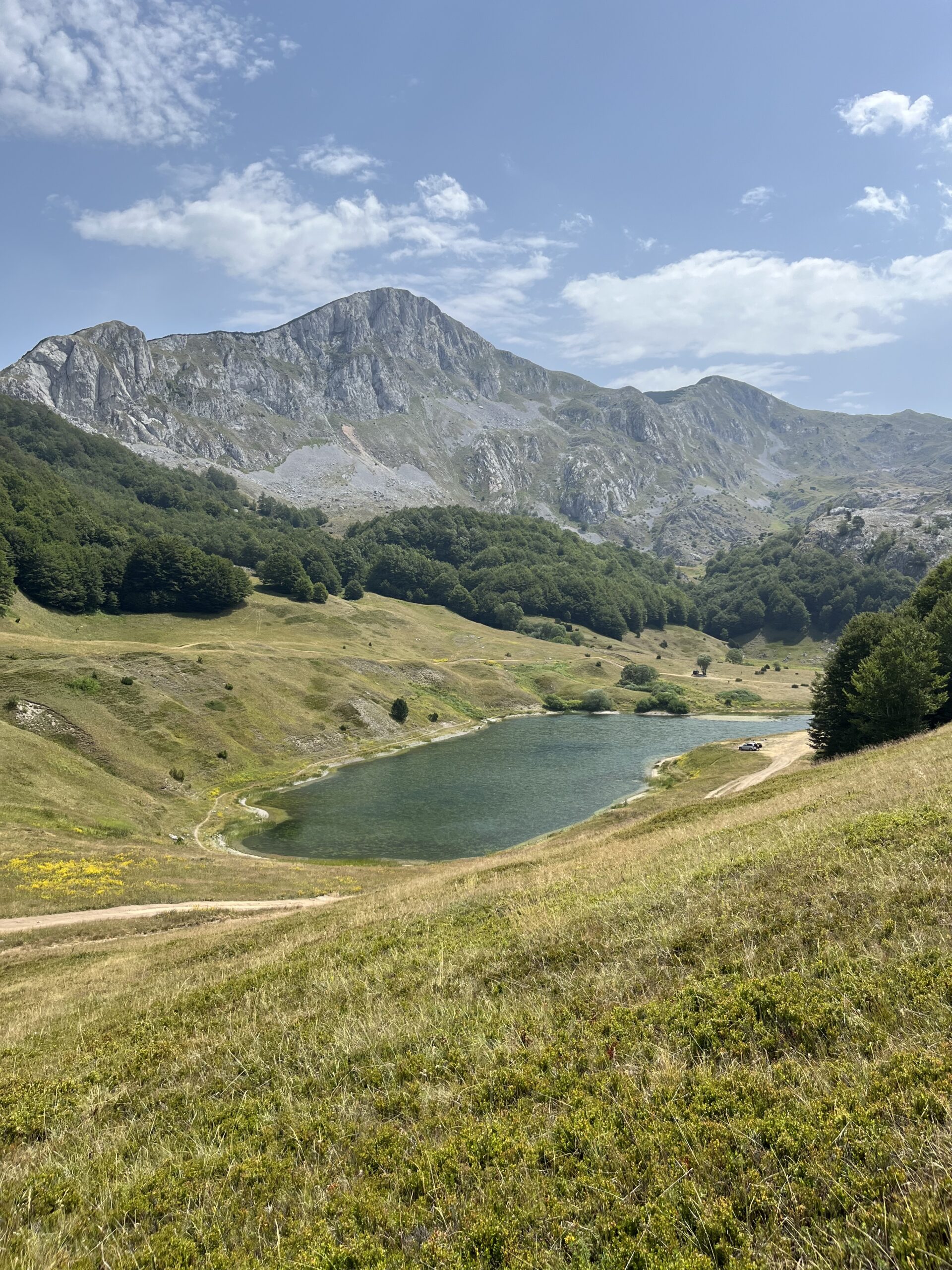 Orlovačko jezero ved Foča